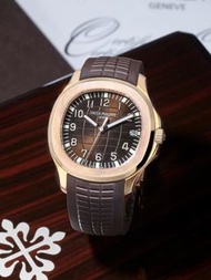 New/Used 全新二手 Patek Philippe 百達翡麗 Aquanaut 5167r 5167r-001 18kt玫瑰金 啡手雷