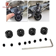 [UsusexaMY] Rc Car Hex Hub Adapter 4pcs Aluminum Alloy 5mm to 12mm Wheel Hex Hub Adapter wpl