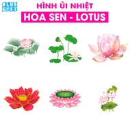 Ironized Image, Heat Pressed Image of Lotus - Lotus, Printed on Demand 8