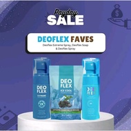 DeoFlex Tri Bundle ( Deoflex Ice Cool, UltraLight Spray, Deoflex Extreme )