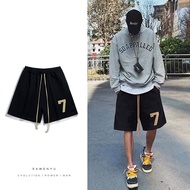 M-7XL Men's Clothing Short Pants Men Shorts Plus Size Boy Drawstring Shorts Mens Street Sports Baske