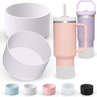 2Pcs Silicone Bumper Boot for Stanley Quencher Adventure 40oz Tumbler with Handle & Stanley IceFlow 