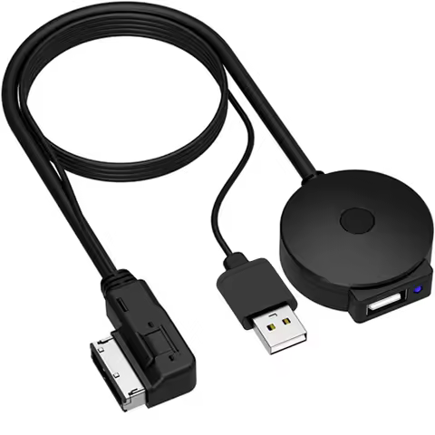 Bluetooth Audio Cable Adapter AMI MMI Interface Fit for Audi A1 A4L A6L A8 S8 Q3 Q5 TT