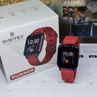 Jam Tangan Smartwatch DIGITEC RUNNER Original Strap Rubber