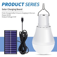 Seville LED Solar Lamp 15W 250LM USB 5V Solar Power Light Portable Outdoor Camp Tent Fishing Bulb Wi