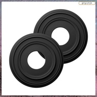 [L E U R] 2pack PU Ceiling Medallions Ceiling Cover Plate Medallion for Light Fixtures and Ceiling F