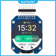 [New] 1.28 Inch LCD Screen Display Module GC9A01 HD IPS Color LCD Display Module Round Screen SPI In