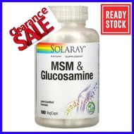 Solaray MSM Glucosamine, 180 VegCaps