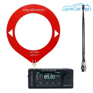 ที่มีคุณภาพสูงตัวรับสัญญาณวิทยุติดรถยนต์1.9นิ้วหน้าจอ IPS V4 AM FM ATS MINI ที่มี Si4732 DSP