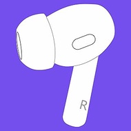 Meenova Single Right Earbud Replacement for AirPod Pro (2nd Generation), Legit A2698, A2699 Earbuds,