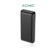 ACMIC A21 Powerbank 20000mAh พาวเวอร์แบงค์ แบตสำรองจ่ายไฟช่อง USB เท่านั้น รับประกันสินค้า 1 ปี ACMI
