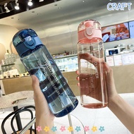 CRAFT 780ml Sports Water Bottle Gym Plastic Girl Boy Drinking Bottle