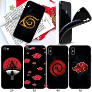 iPhone 5 5s 6 6s 7 8 Plus XS Max XR 10 X Soft Silicone Phone Cover 21QF Anime Naruto LOGO