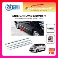 Toyota Alphard Vellfire anh20 2008-2014 Door Panel Liner side chrome garnish accessories