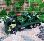 MAINAN MOBIL TRUK RUDAL ANAK MURAH - MINIATUR TRUK ROKET