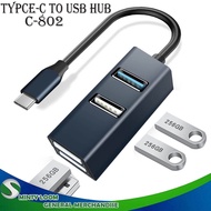 Type-C to USB Hub For Macbook or Phone