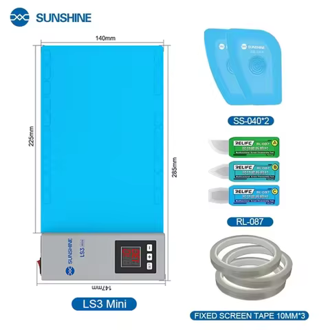 SUNSHINE LS3 mini LCD Screen Remover large Space Suitable Suitable for Mobile Phones and Tablet Scre
