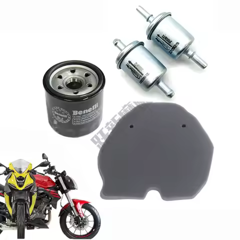 Filter kit Oil filter + Air filter + Fuel filter kit for Benelli 302S BN302 TNT300 TORNADO 300 STELS