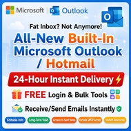 🔥 Microsoft Outlook Email Accounts 📧 Ready To Use ⚡ Fast Delivery 🚀