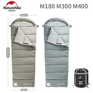 Naturehike Envelope Cotton Sleeping Bag M180 M300 M400 Spliceable Double Person Outdoor Camping Summ