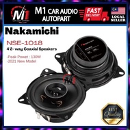 【Ready Stock】Nakamichi NSE-1018 4‘’ 2way coaxial speaker/ myvi speaker | 4 inch speaker