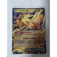 Pokemon zapdos ex 151 card