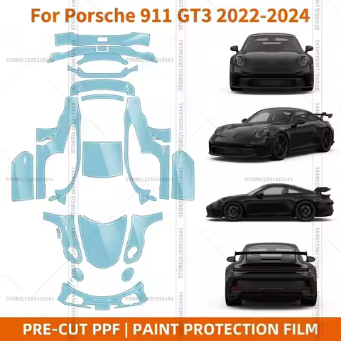 Pre-Cut Paint Protection Film PPF Transparent Bumper Protector Automotive Clear Bra Car Film For Por
