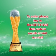 CRT141008 - Crystal Trophy - Crystal Resin Award