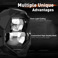 Novsight WL13 H4 ไฟหน้ารถจักรยานยนต์ LED M500 36W 5000LM 6000K ปลั๊กแอนด์เพลย์ การรับประกัน 1 ปี