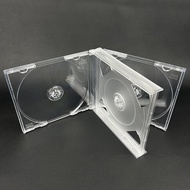 3 Discs CD Box Transparent CD Box 2 Pieces 4 Pieces 6 Discs CD Box Plastic DVD Box Dual Disc 23cm CD