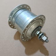 Nissan Antique Old Sanyo Iron Shell Power Generation Flower Drum For Japanese Bicycles 6v2.4w Bicycl