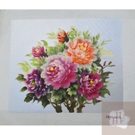 Oil Painting Size 8"x10" Flowers For Decorating Rooms Houses Hotels