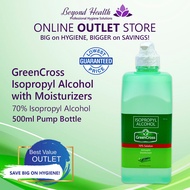 [500ml] GreenCross 70% Isopropyl Alcohol with Moisturizers 500ml Green Cross Alcohol FREE SHIPPING BH Official Store Beyond Heallth Wholesale Beyond Heallth Wholesale FREE SHIPPING MAX