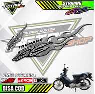STRIPING VARIASI SUZUKI TORNADO GS / STICKERS LIST MOTOR TORNADO GS