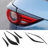 Mazda CX-5 CX5 2017-2025 Car Headlight Eyebrow Cover Trim Rear Lamp Eyelid Exterior Accessories