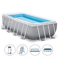 (READY STOK) INTEX PRISM FRAME SWIMMING POOL 4.0/4.88METER 26788/26790/26792/ INTEX Prism swimming p