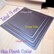 Brown Square Plastic Base Size 18 20 22 24 25 26 28 30 Thickness 3 Mm Brown Square Plastic Pudding T