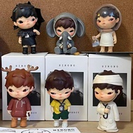 P0PMART Bubble.Mart Hirono Ono 3 Generation Forgive City Series Mystery Box Figure Ornaments Trendy 