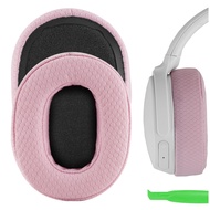 Geekria NOVA Mesh Fabric Replacement Ear Pads for Skullcandy Crusher Wireless, Crusher Evo, Crusher ANC, Hesh 3 Headphones Ear Cushions, Headset Earpads (Pink)