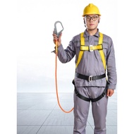 Fall Protection Full Body 5-Point Safety Harness with Dual Hooks