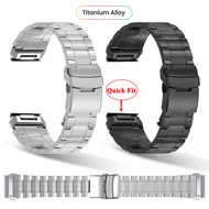 Garmin Descent Mk3i 51mm Mk2i Mk2 Mk1 Quick Release Strap 26mm Titanium Alloy Titanium Strap