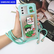 Case Samsung A03S - Softcase Slide Tali Sling - Case Hp Camera Geser Case Samsung A03S - KG01 - Casing Hp Camera Lensa Protector Case Samsung A03S