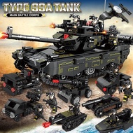 Compatible Lego Building Blocks Boys Intellectual Assembling Tank Car Model Assembling Compatible Le
