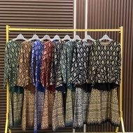 SET SONGKET PEREMPUAN BAJU RAYA 2024 @cicicomel