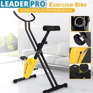 Black+Yellow Indoor Exercise Bike Elliptical Trainer Cyclette Fitness Workout Exercise Machine Cycli