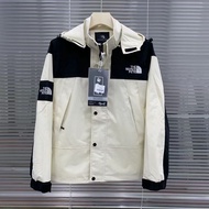 The North Face แจ็คเก็ต1990 2023ฤดูใบไม้ร่วงเสื้อแจ็คเก็ตผ้ากันน้ำกันลมรุ่นอเมริการุ่นใหม่สำหรับกลาง