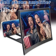 [countless1.sg] 12 inch Curved Mobile Phone Screen Amplifier Rack Movie Video Amplifying Holder