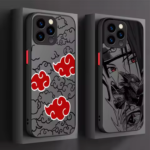 Anime N-NARUTOS Itachi Obito Pain Phone Case For iPhone 17 Air 15 16E 16 14 13 12 11 Pro Max XR 7 8 