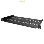 1U Server Rack Mount Shelf Vented Cantilever Tray for 19 Cabinet Rack