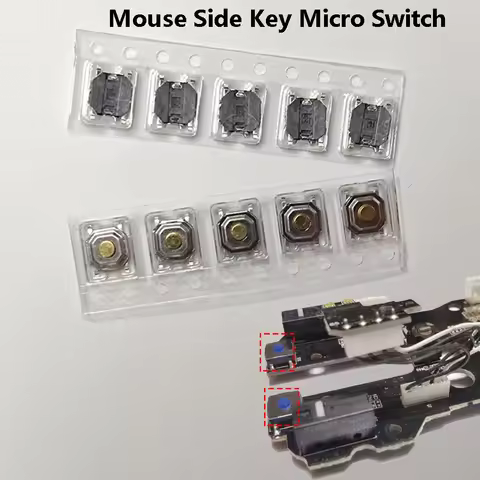 10PCS Mouse Side Key Micro Switch for Logitech MX Master 3 G600 G602 M720 M545 M525 M650 M750 M705 A